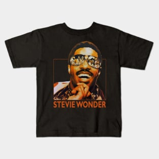 Stevie Wonder Influence Kids T-Shirt